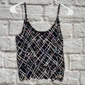 Material Girl Crop Top Pattern Womens‎ Juniors Size Small